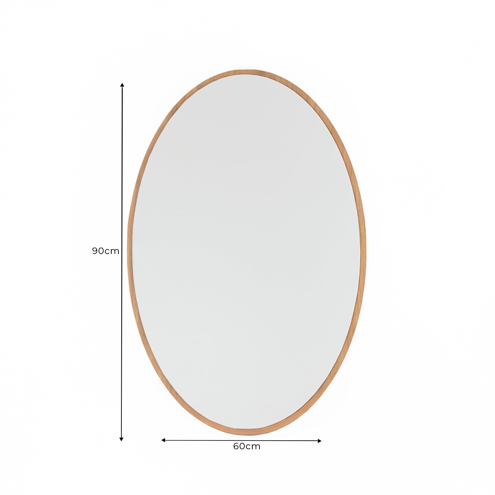 Espelho Kaya Oval 60 cm x 90 cm